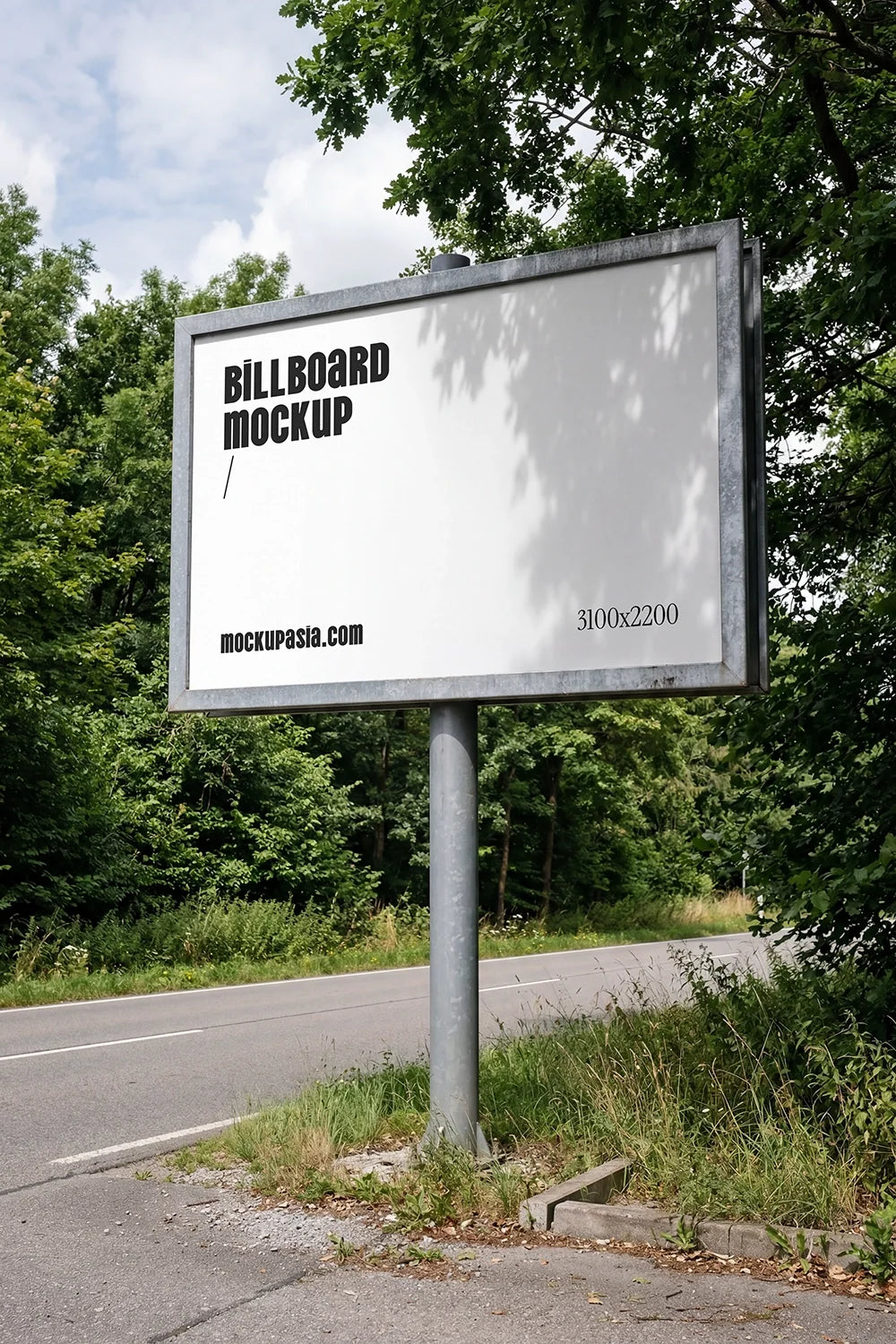 Roadside Billboard Mockup -