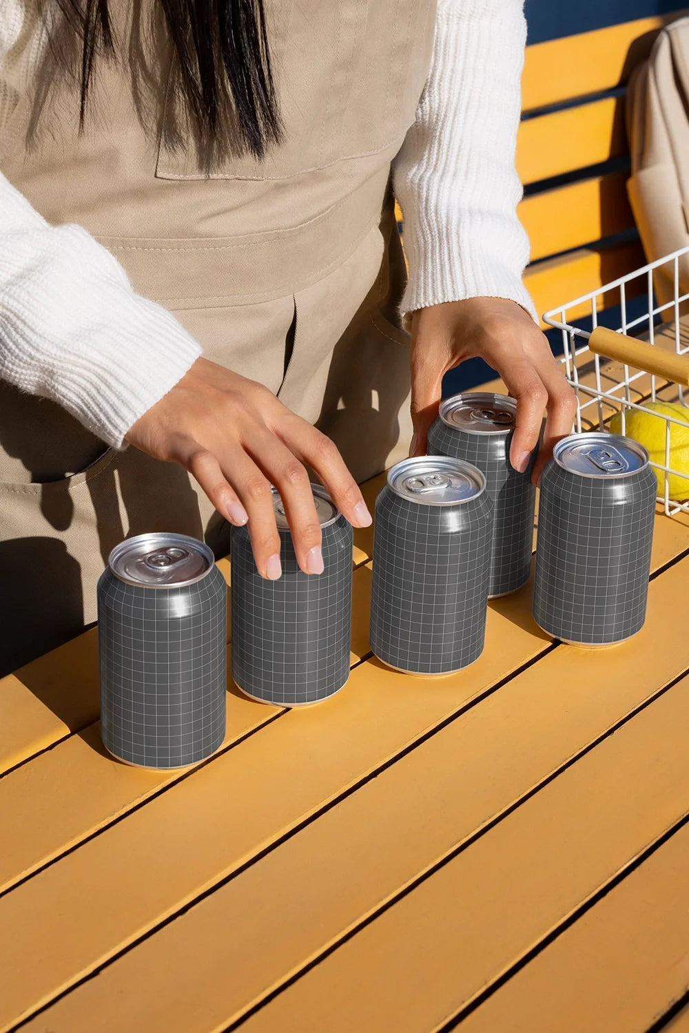 Soda Can Mockup