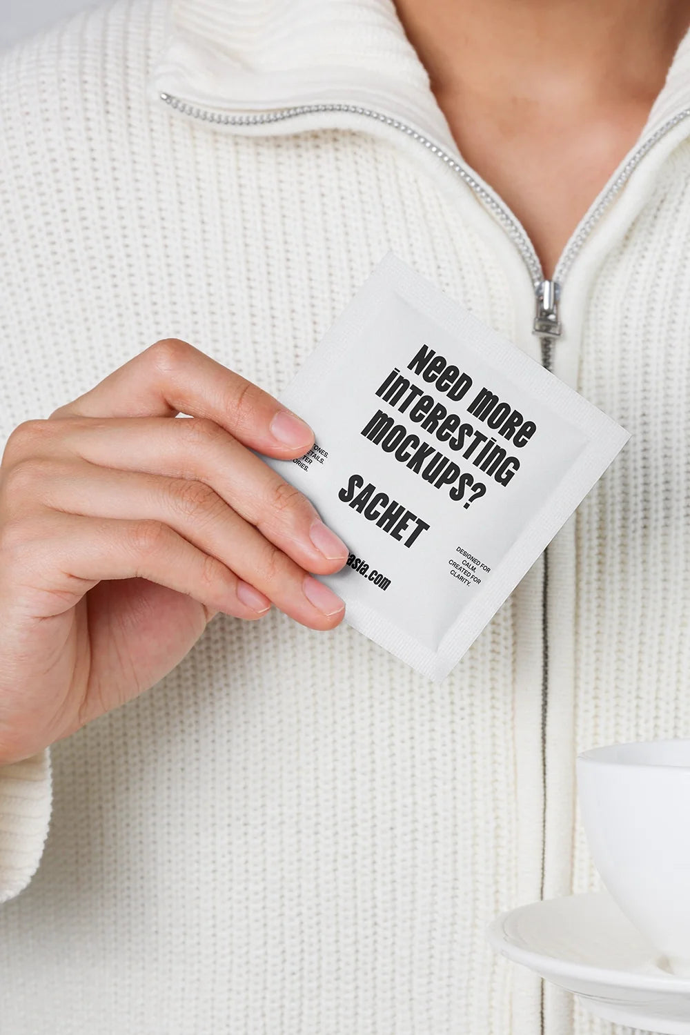 Sachet mockup