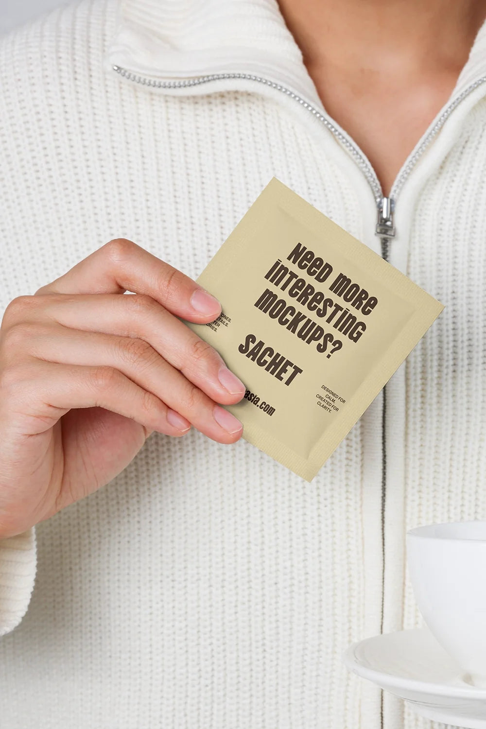 Sachet mockup