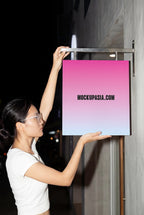 Coffee Signage Mockup