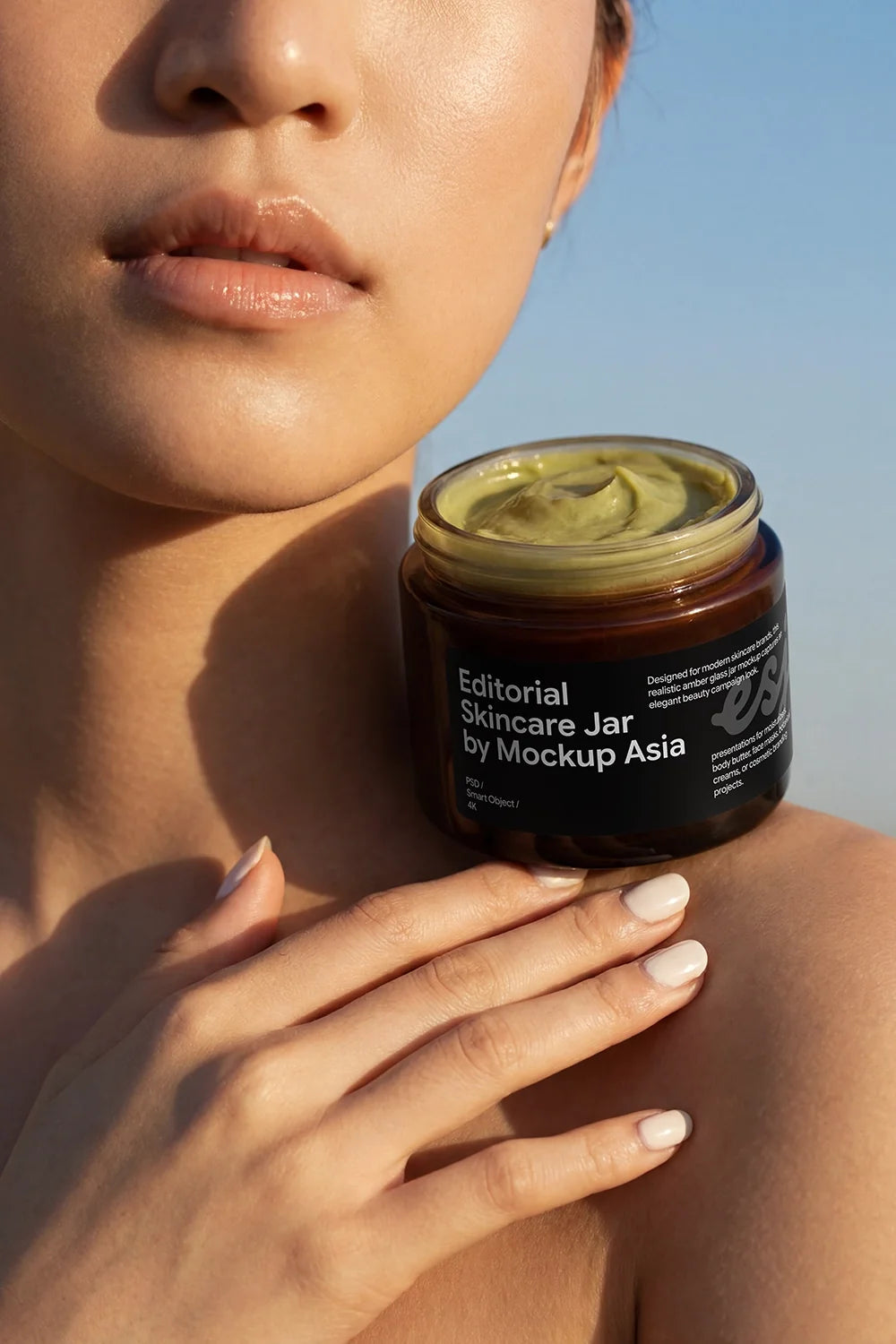 Skincare Jar Mockup