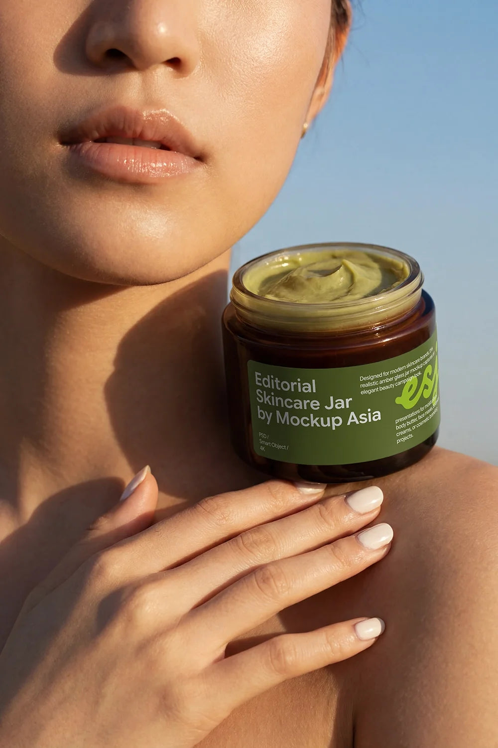 Skincare Jar Mockup