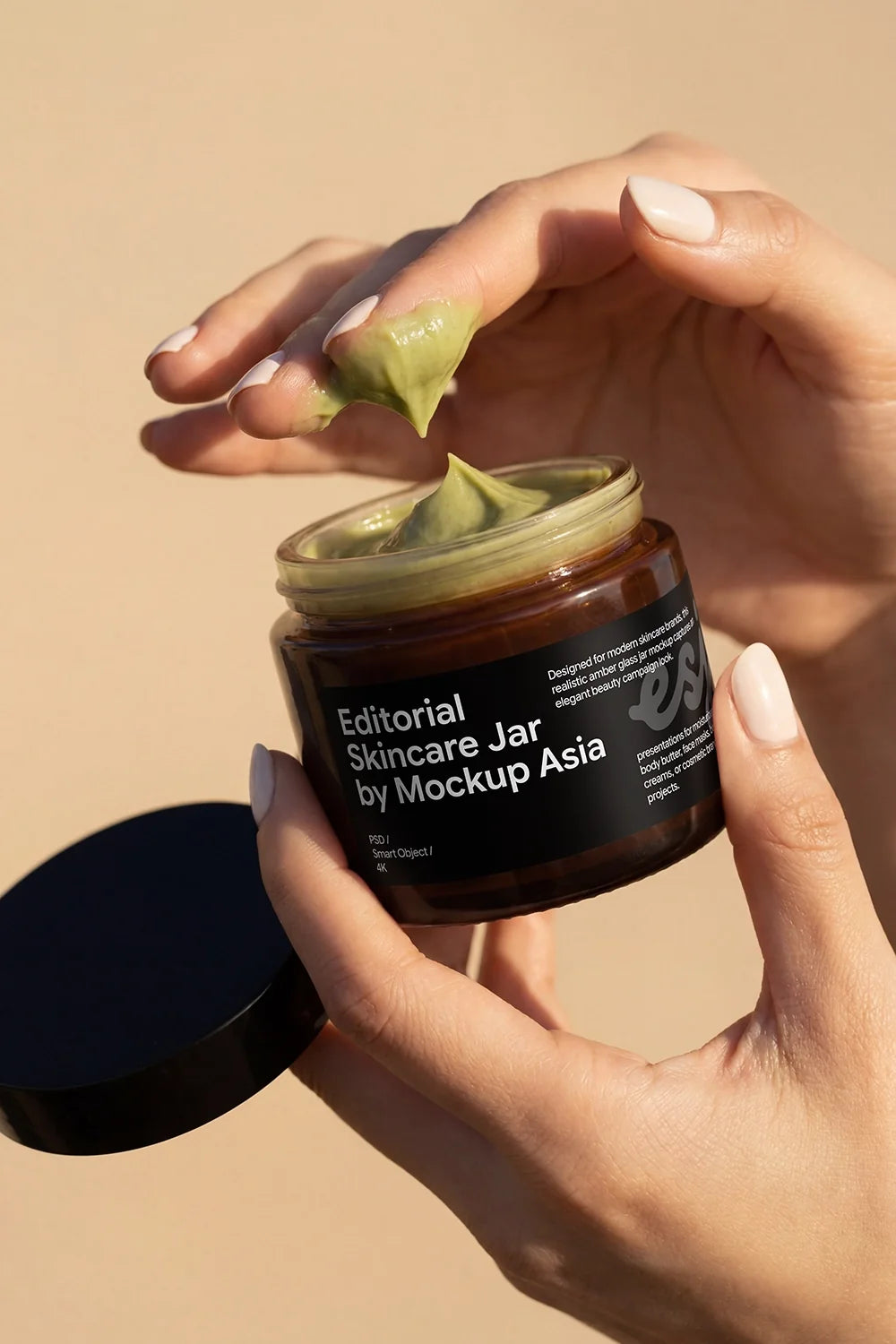Skincare Jar Mockup