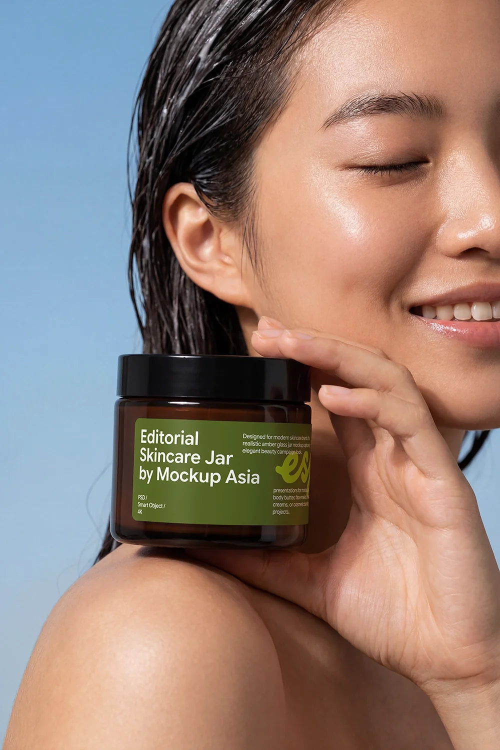 Skincare Jar Mockup