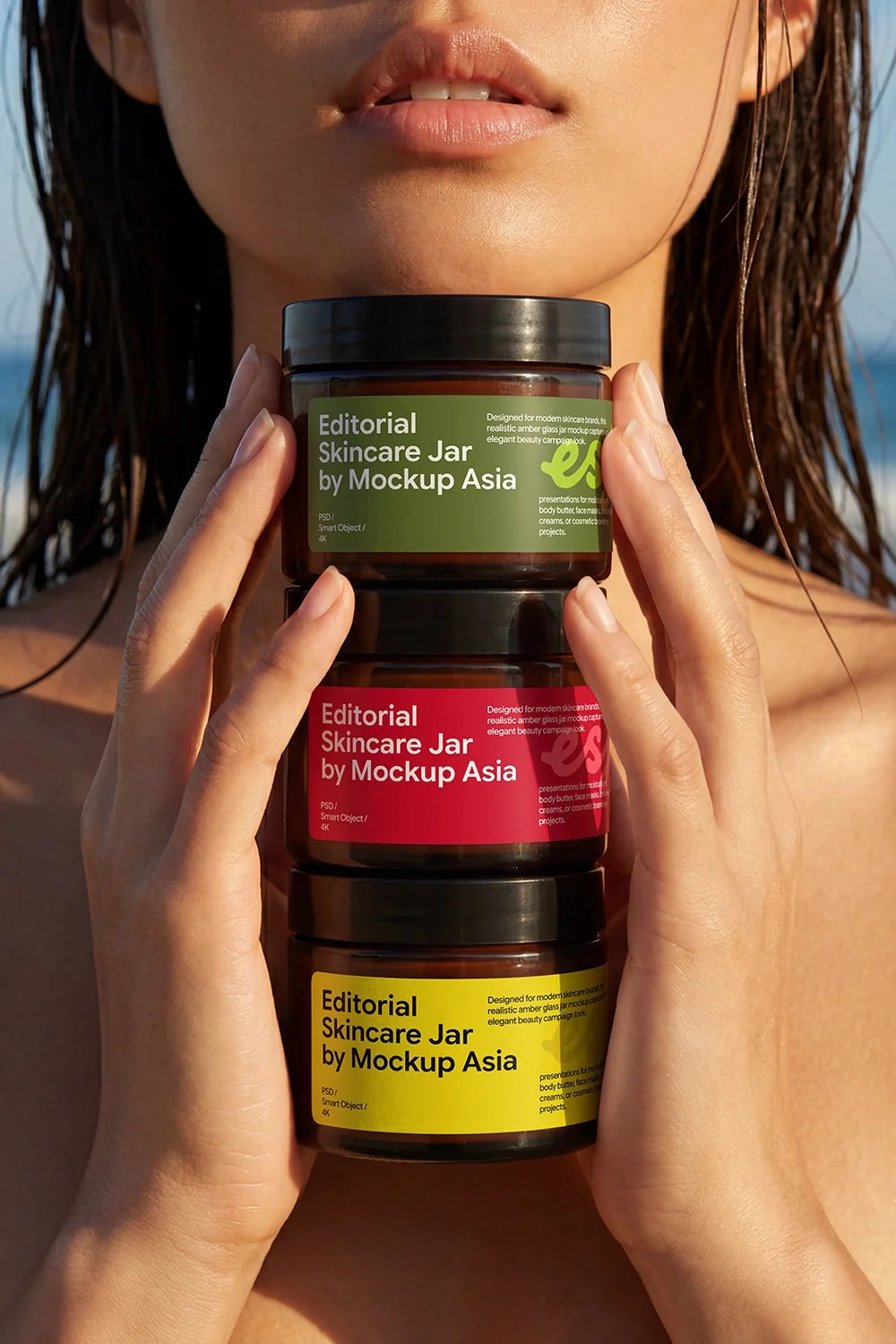 Skincare Jar Mockup