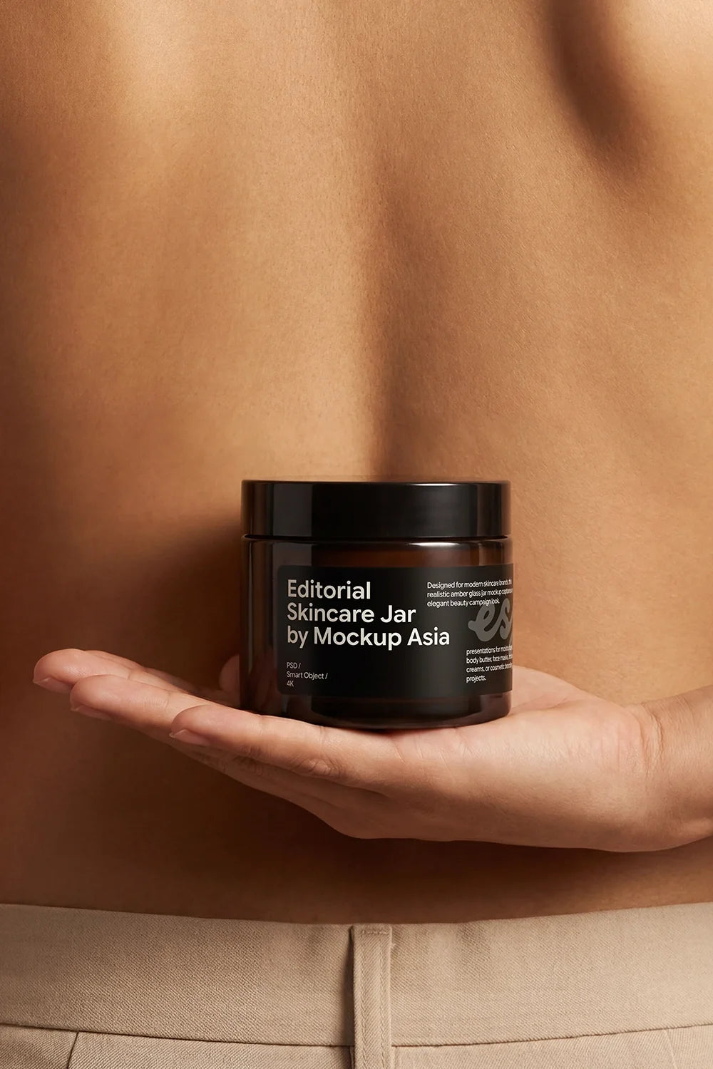 Skincare Jar Mockup