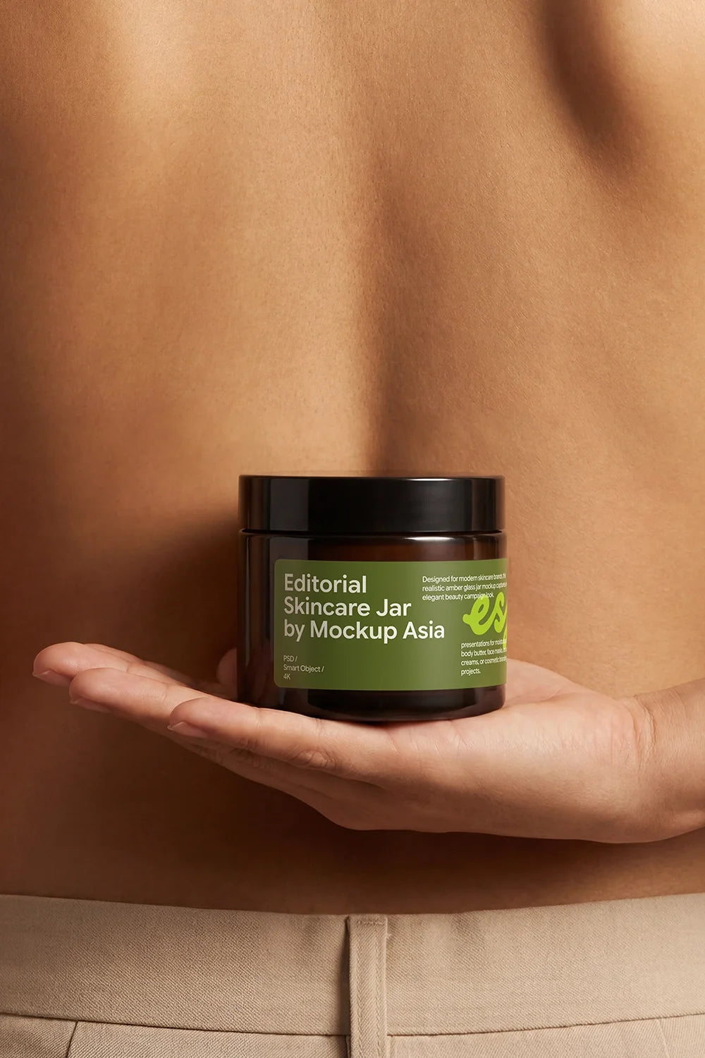Skincare Jar Mockup