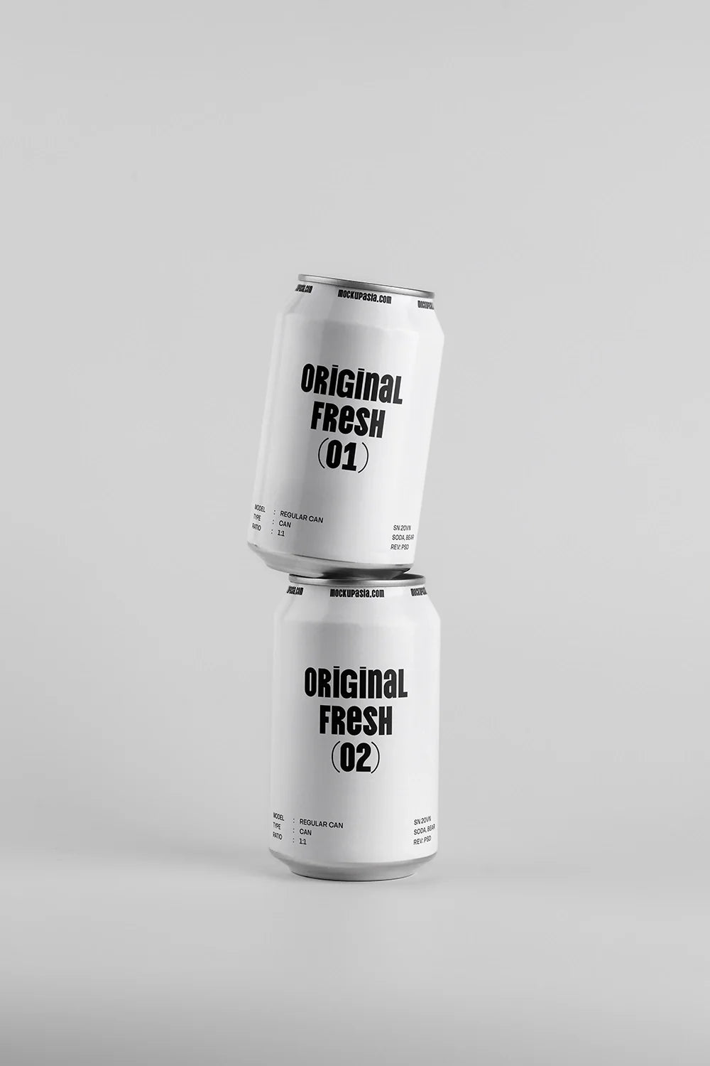 Soda Can Mockup
