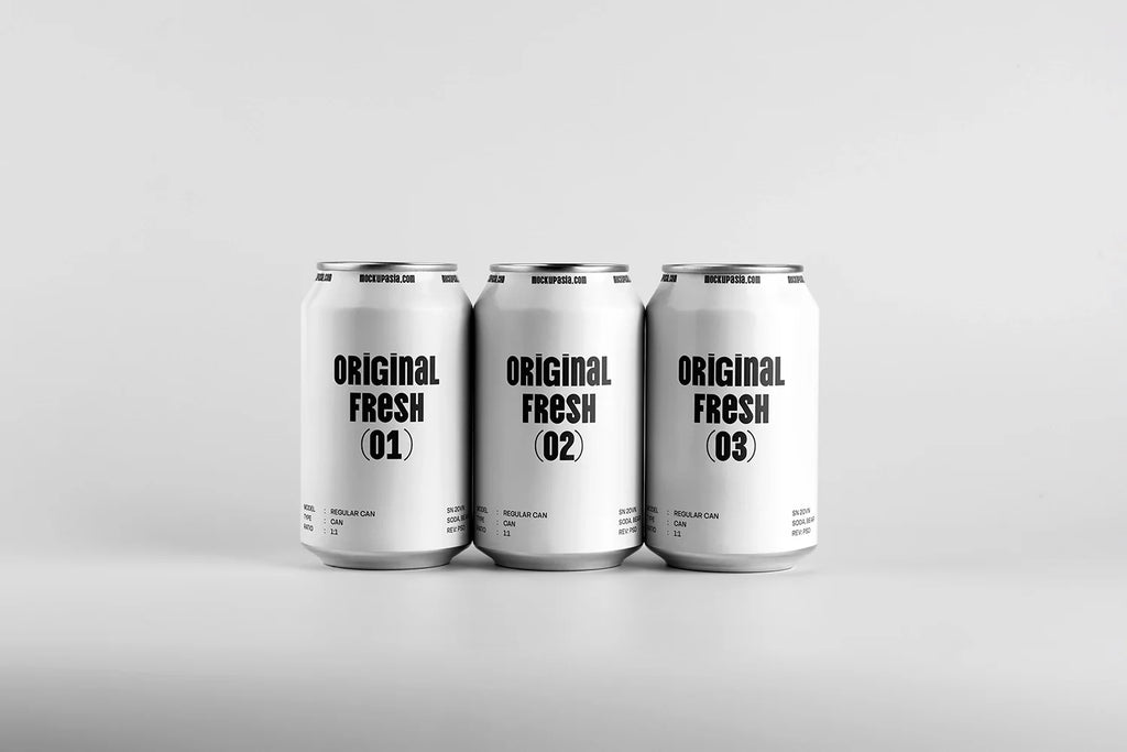 Soda Can Mockup