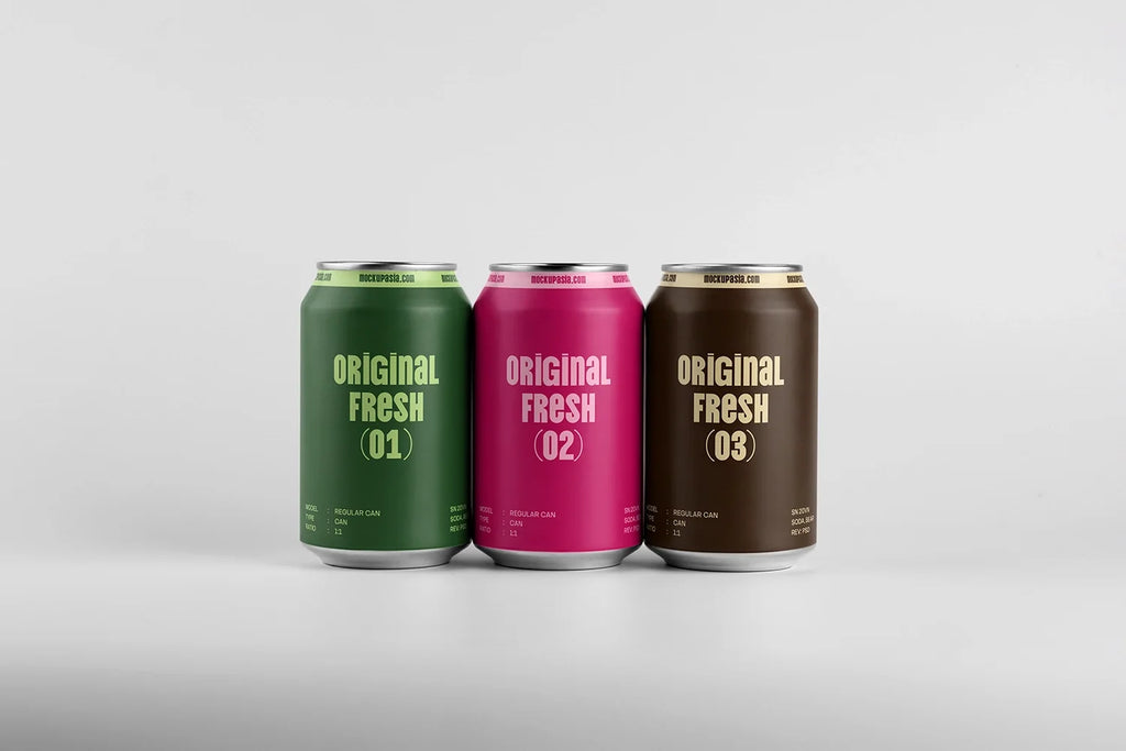 Soda Can Mockup