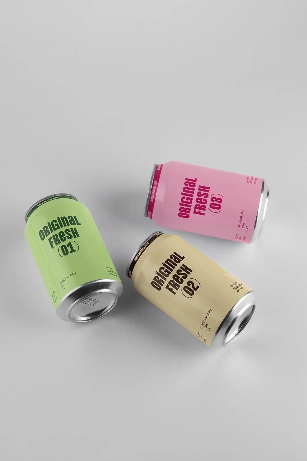Soda Can Mockup