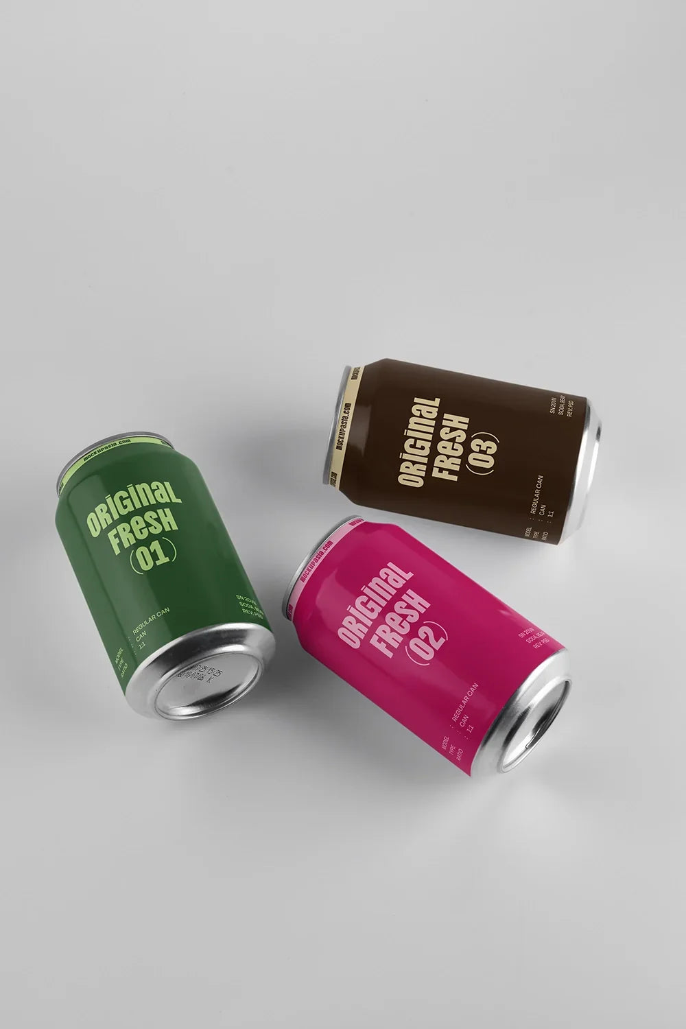 Soda Can Mockup