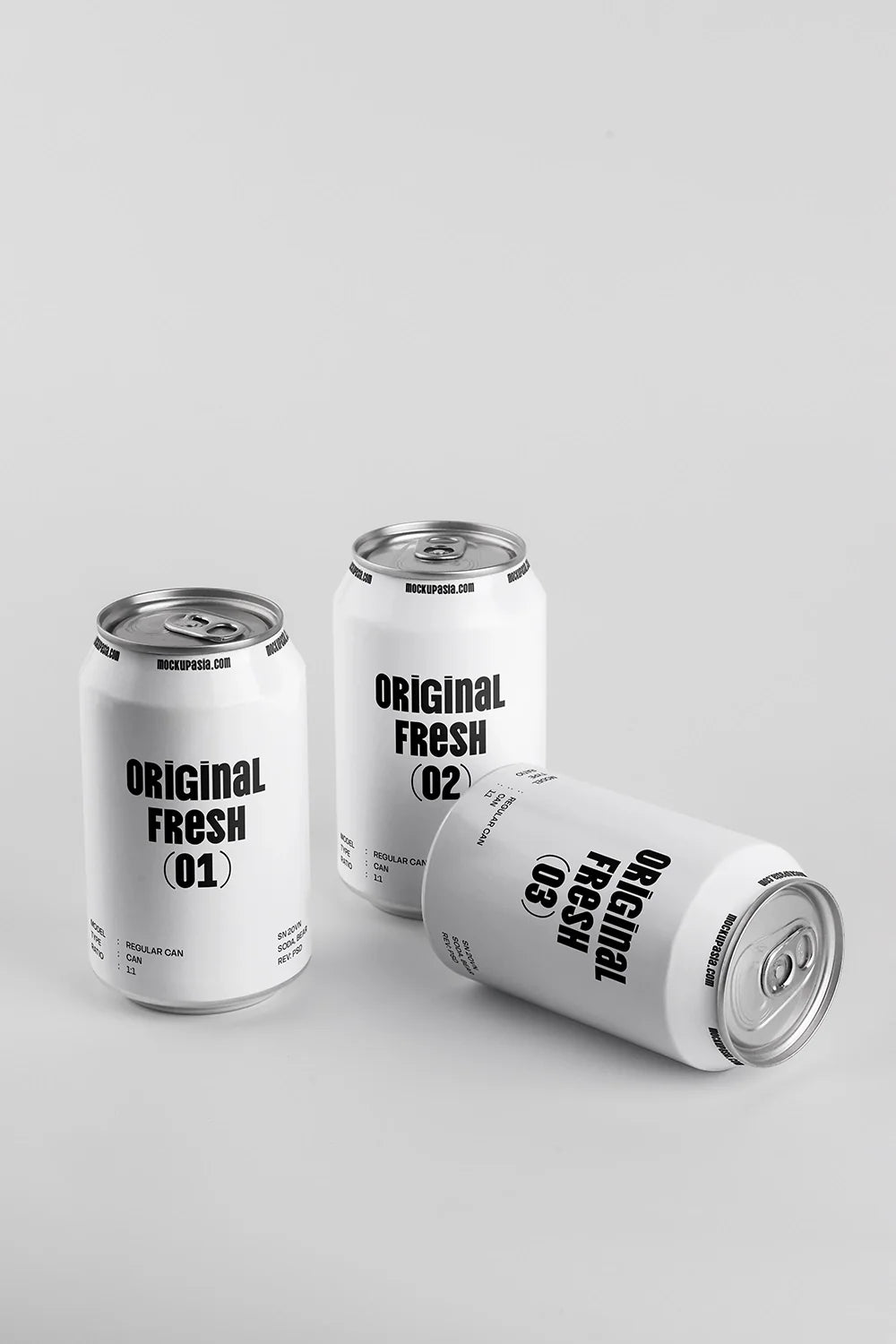 Soda Can Mockup