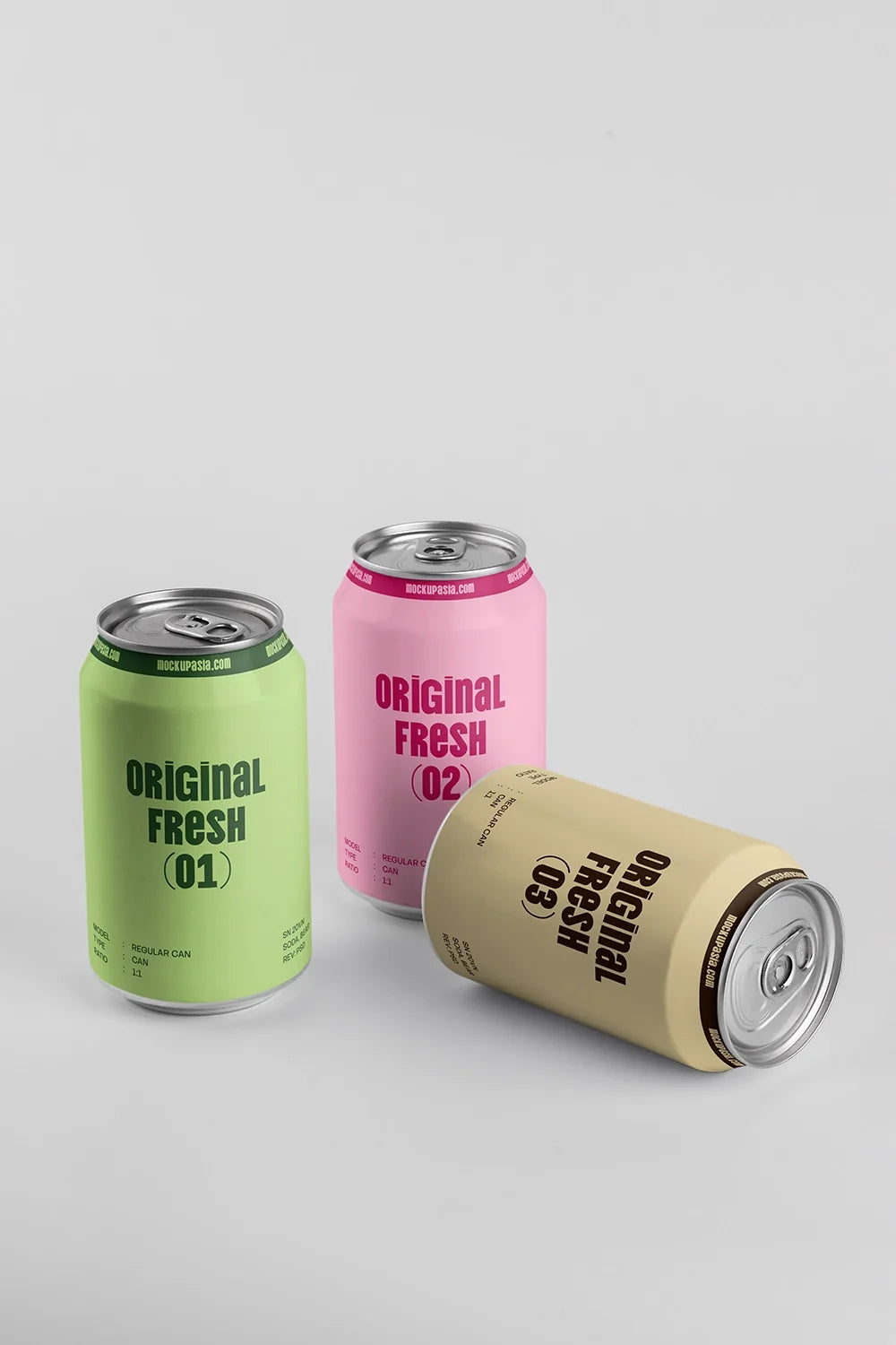 Soda Can Mockup