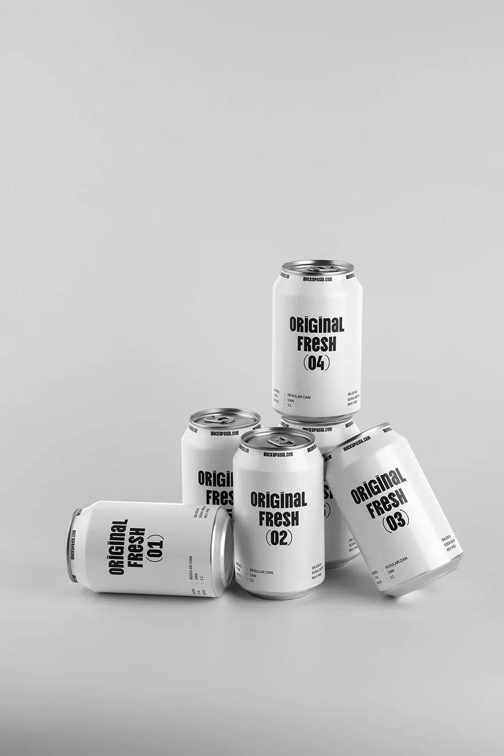 Soda Can Mockup