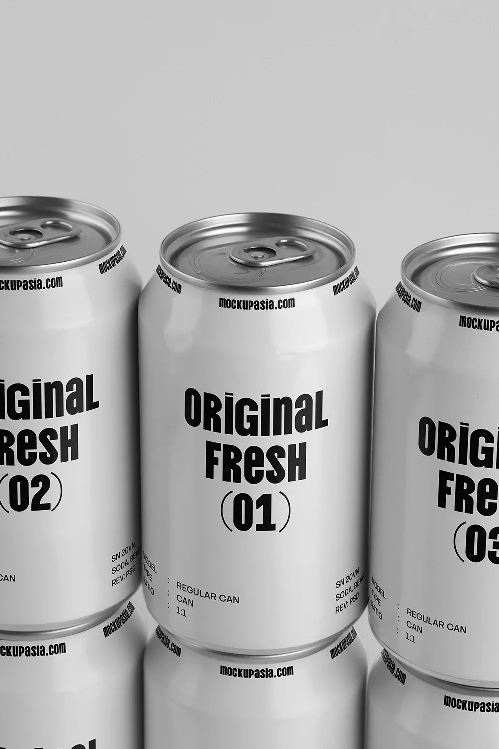 Soda Can Mockup