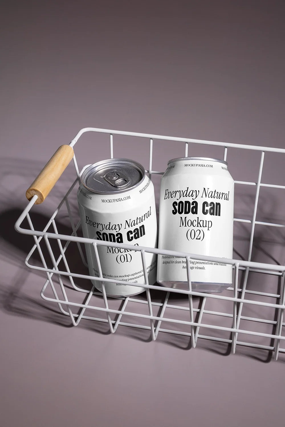 Soda Can Mockup