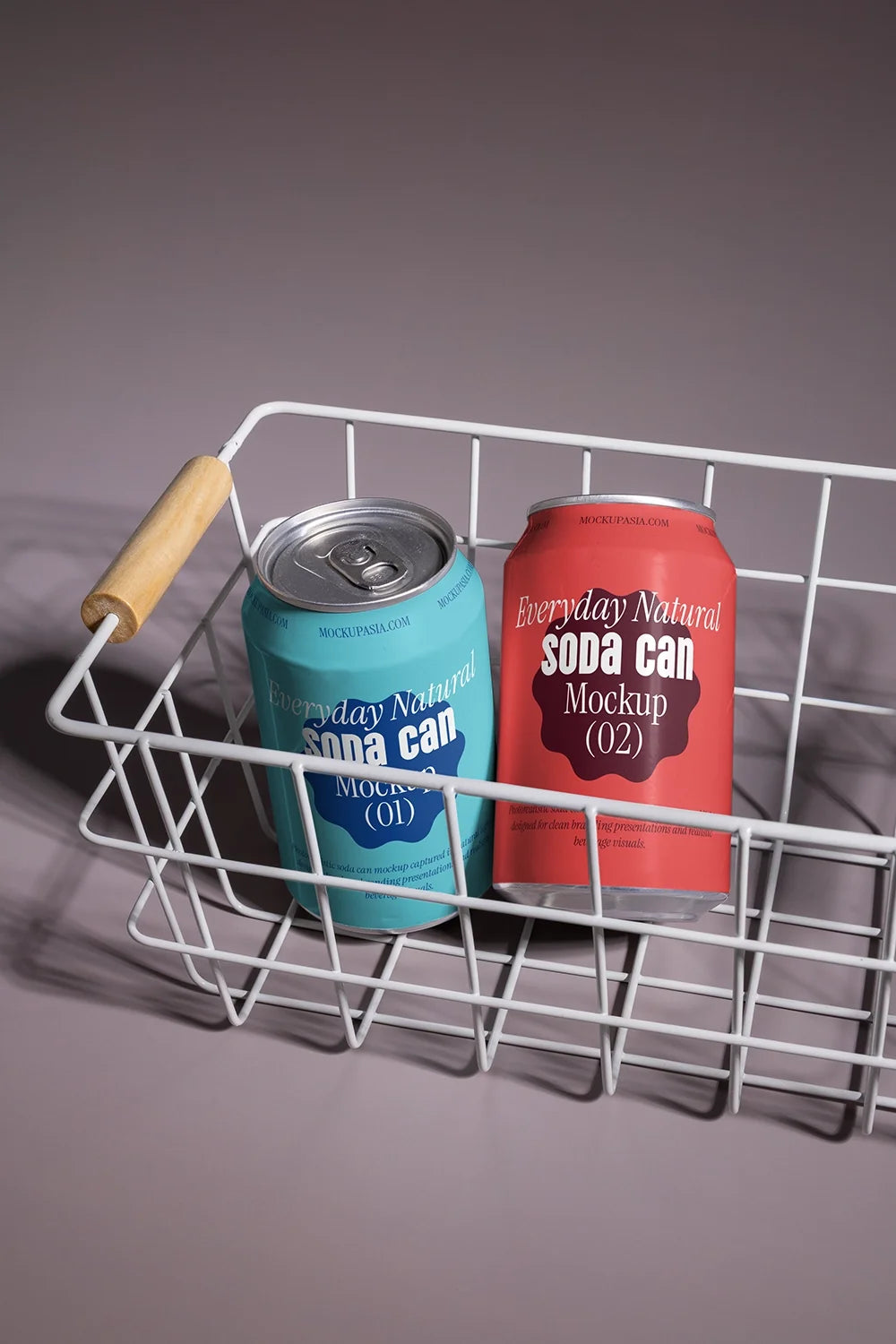 Soda Can Mockup