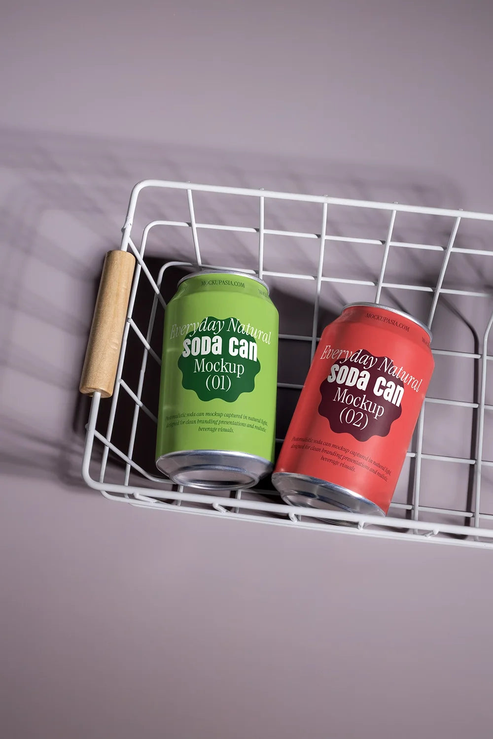 Soda Can Mockup