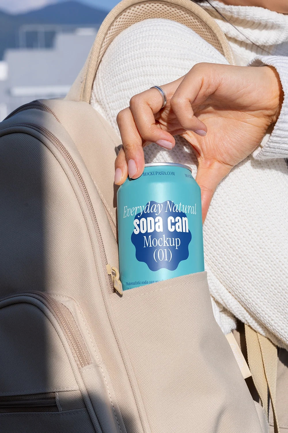 Soda Can Mockup