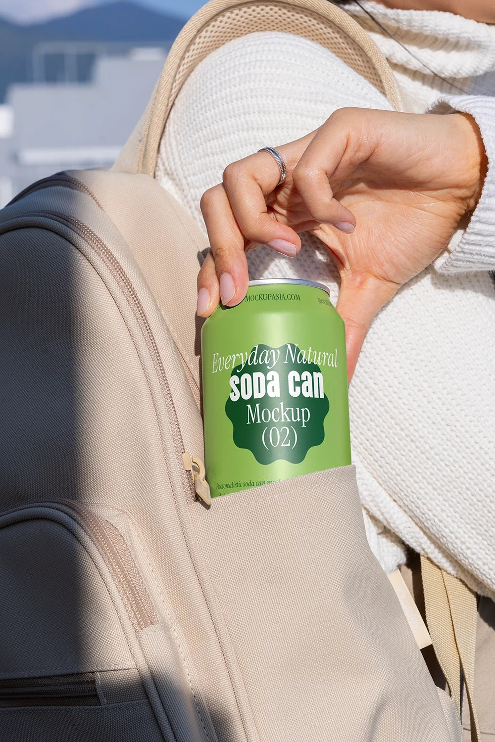 Soda Can Mockup