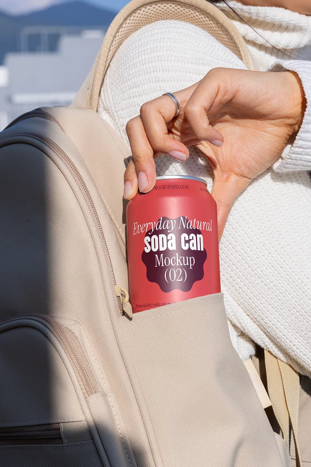 Soda Can Mockup