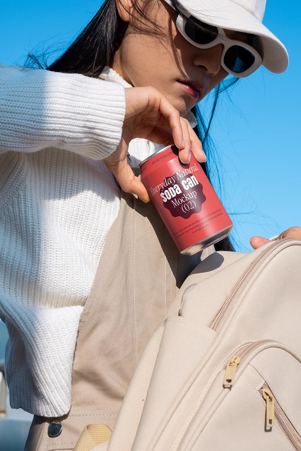 Soda Can Mockup