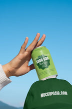 Soda Can Mockup