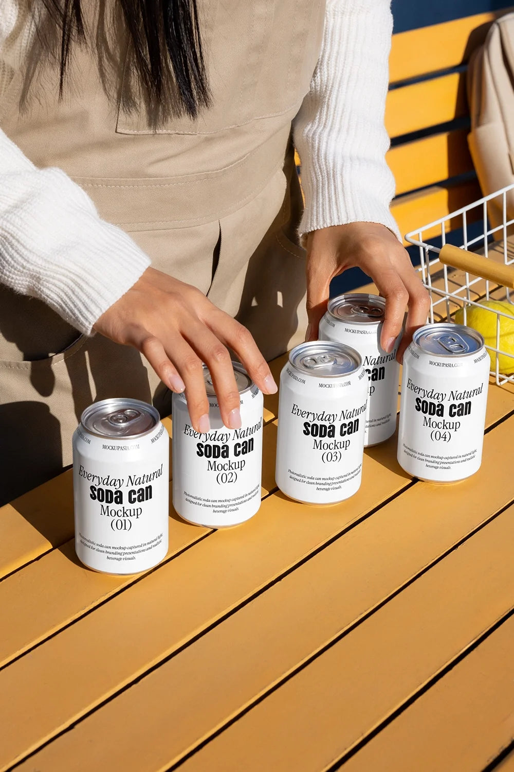 Soda Can Mockup