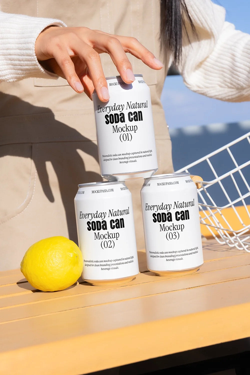 Soda Can Mockup