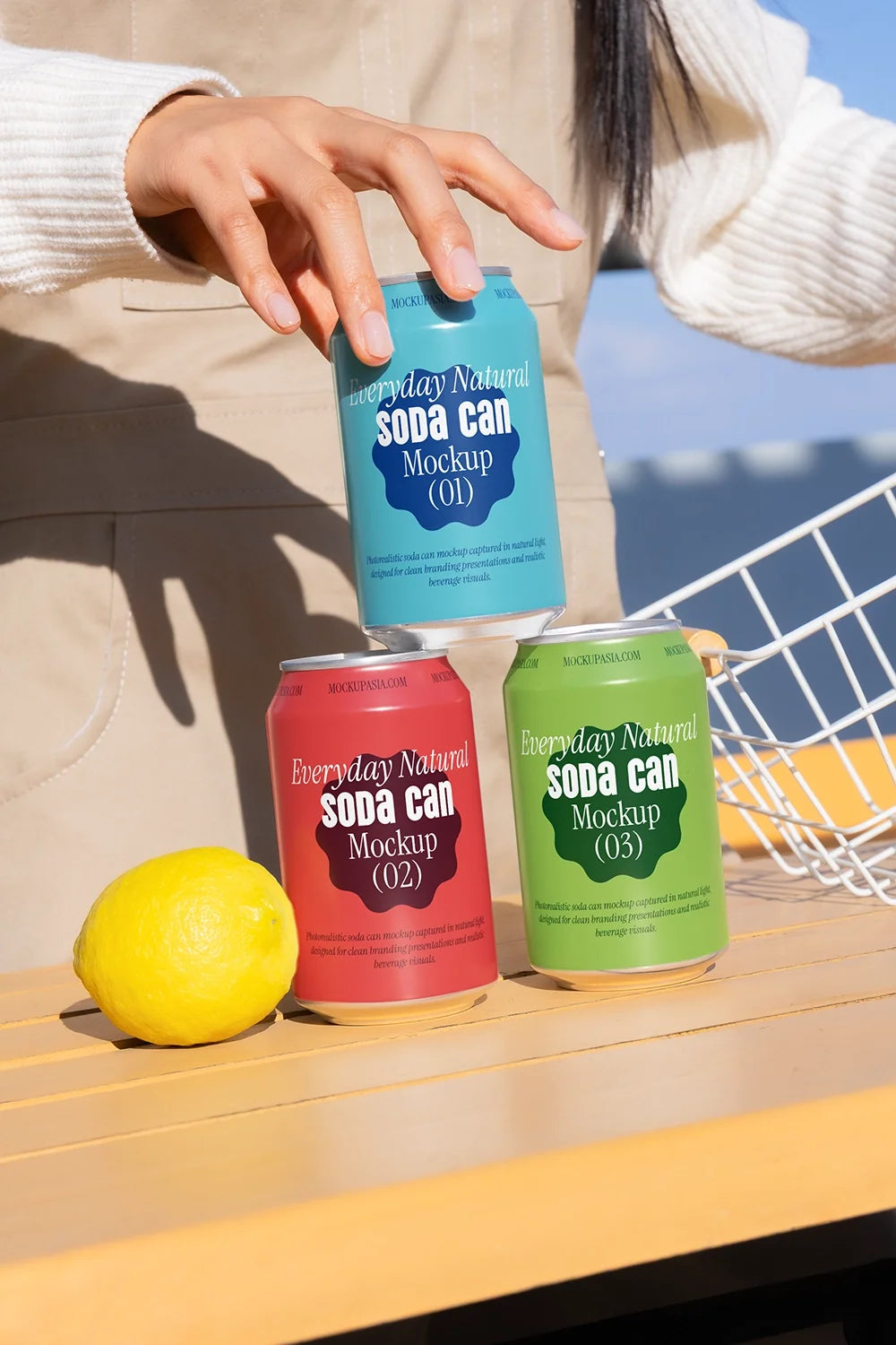 Soda Can Mockup