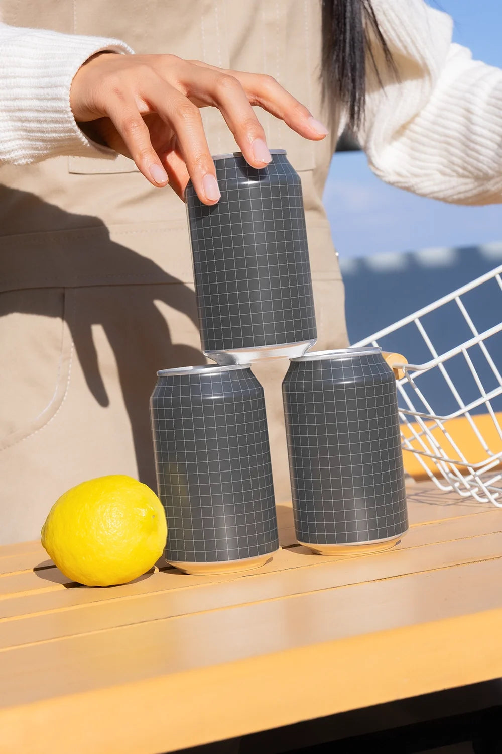 Soda Can Mockup