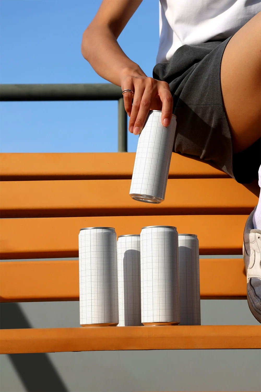 Slim Can Mockup CF27 – Bench Group, Blue Sky