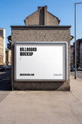Street Wall Billboard Mockup -