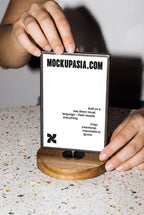 Table Sign Mockup