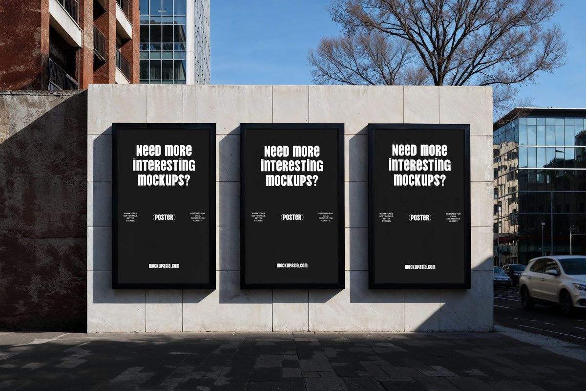 Urban Poster Mockup