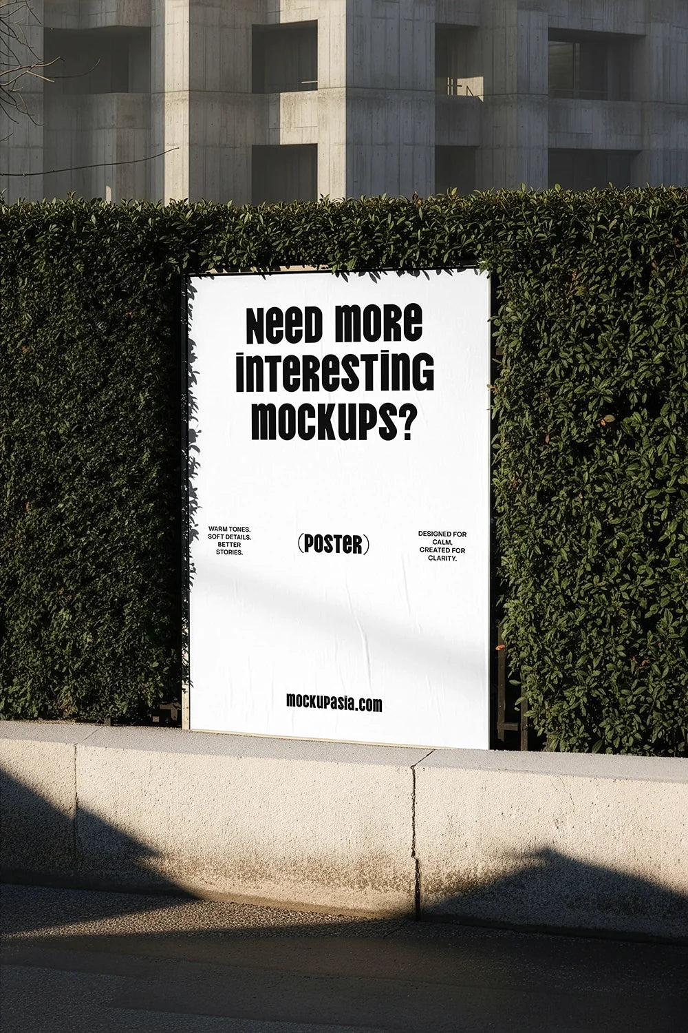 Urban Poster Mockup