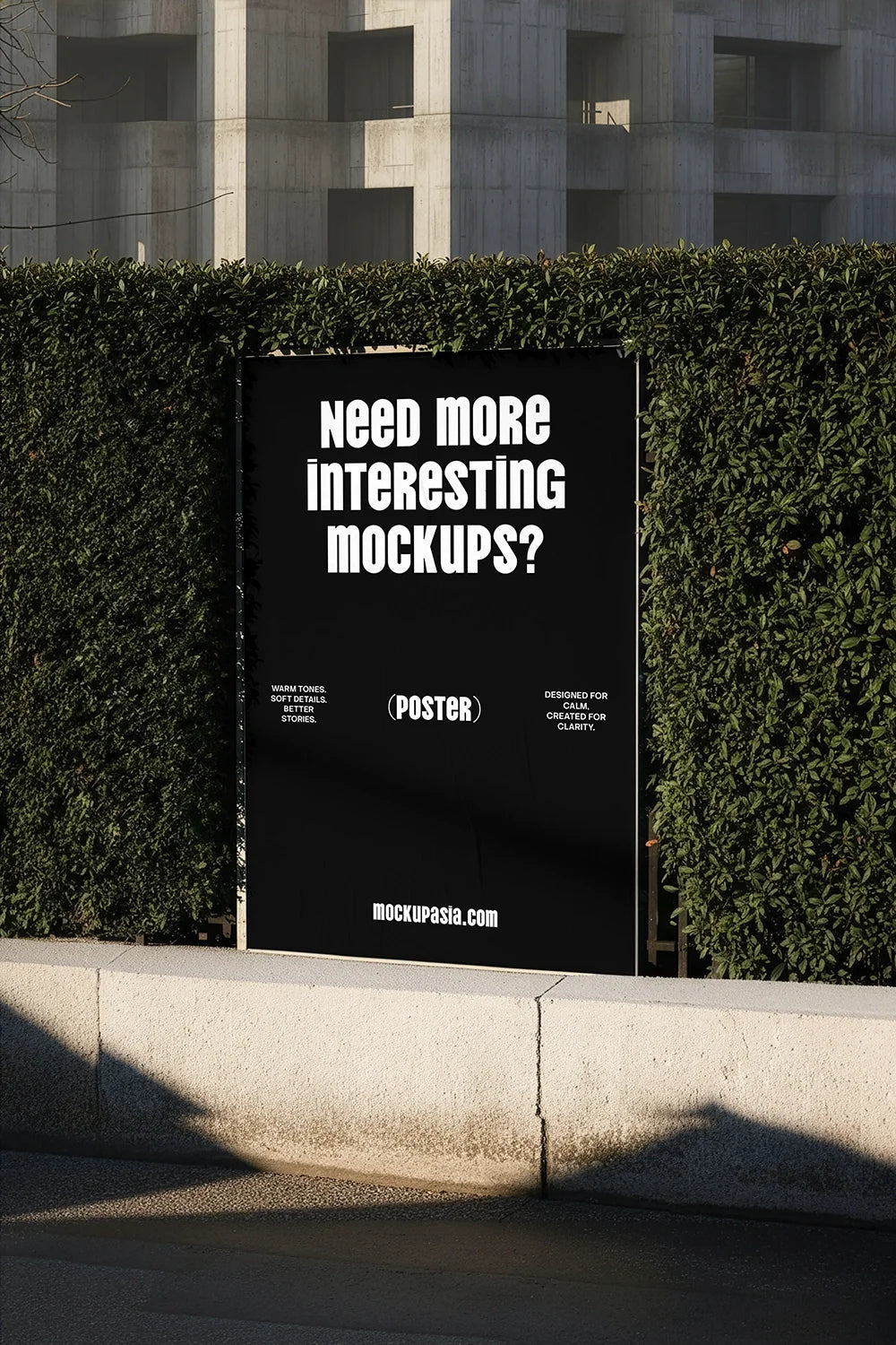 Urban Poster Mockup