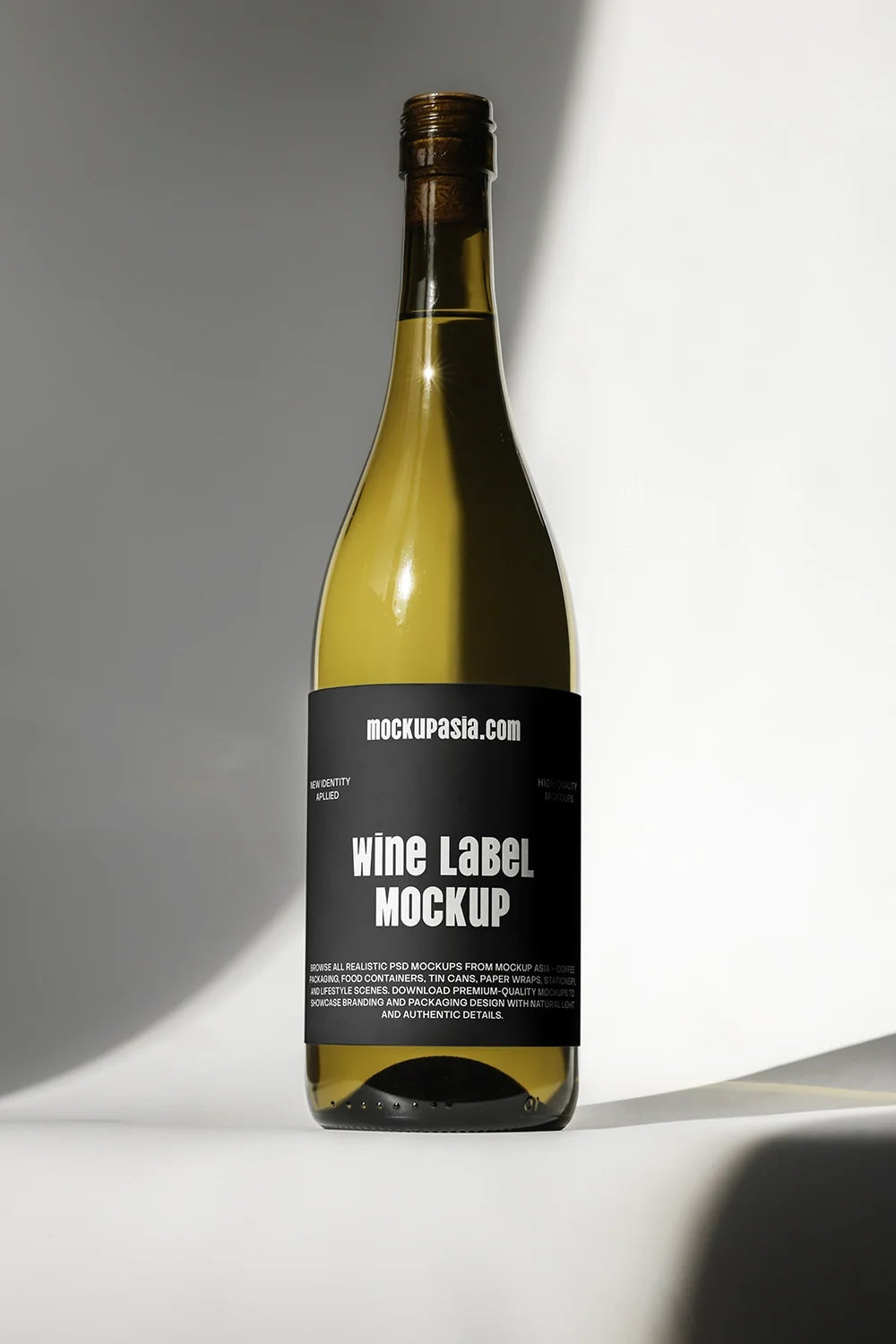 Wine Label Mockup
