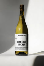 Wine Label Mockup
