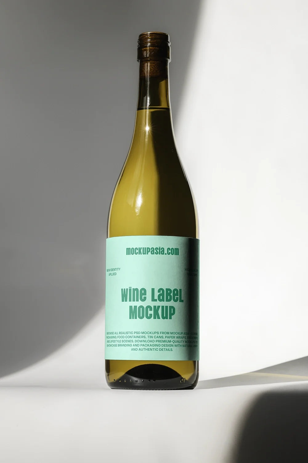 Wine Label Mockup