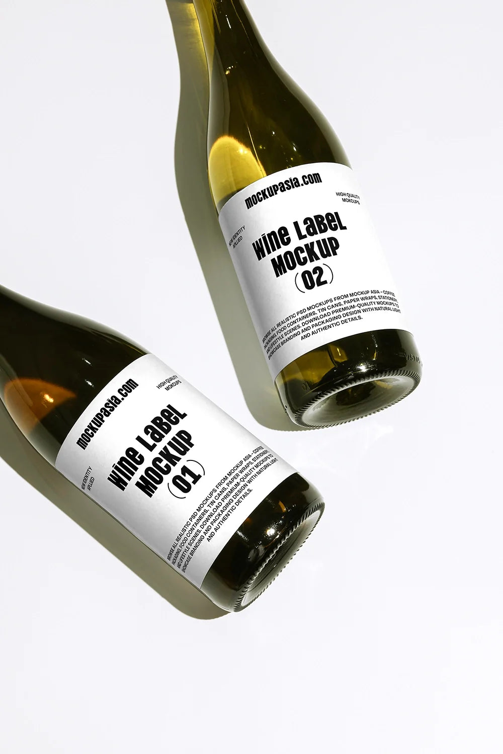 Wine Label Mockup