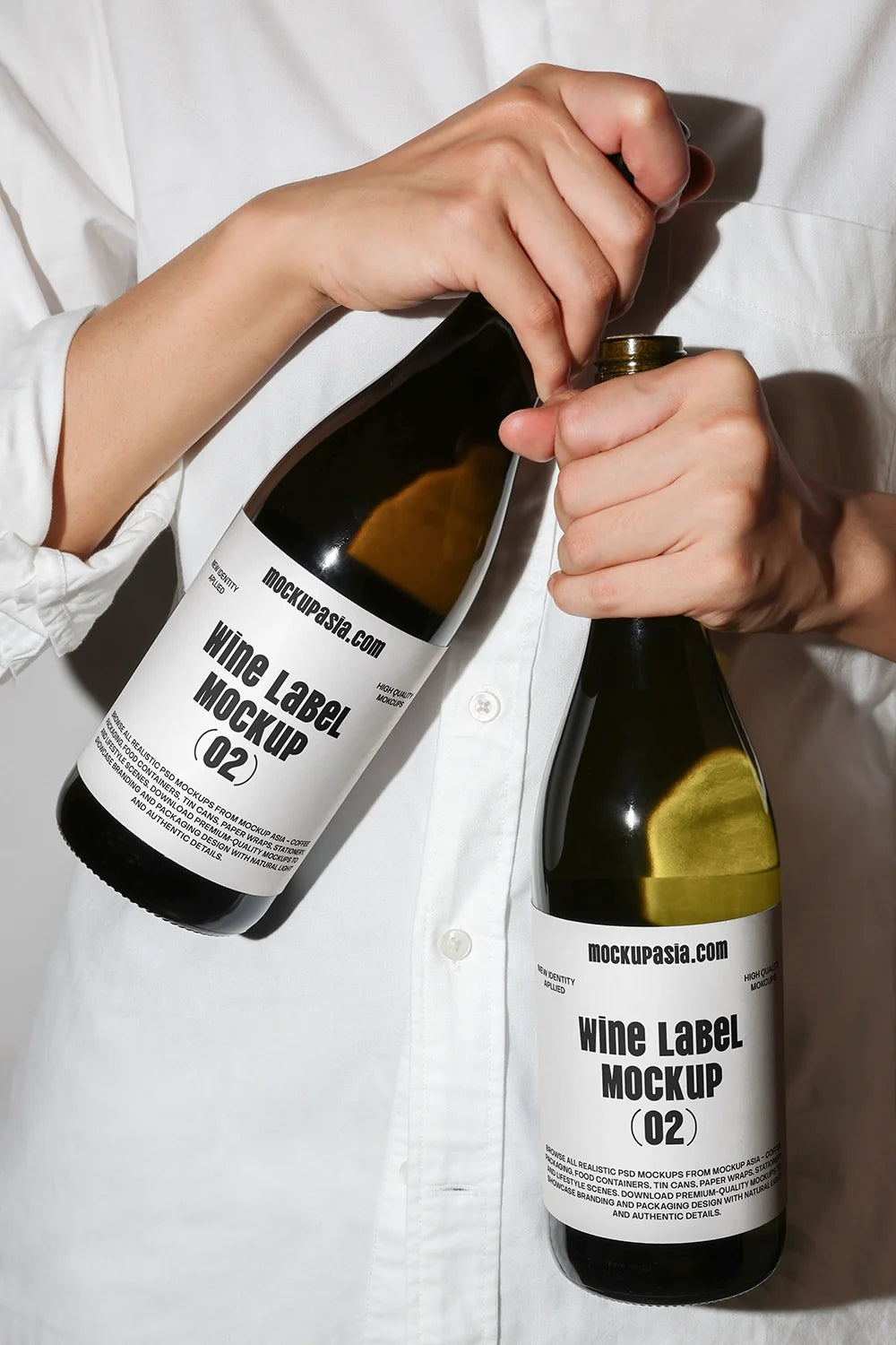 Wine Label Mockup