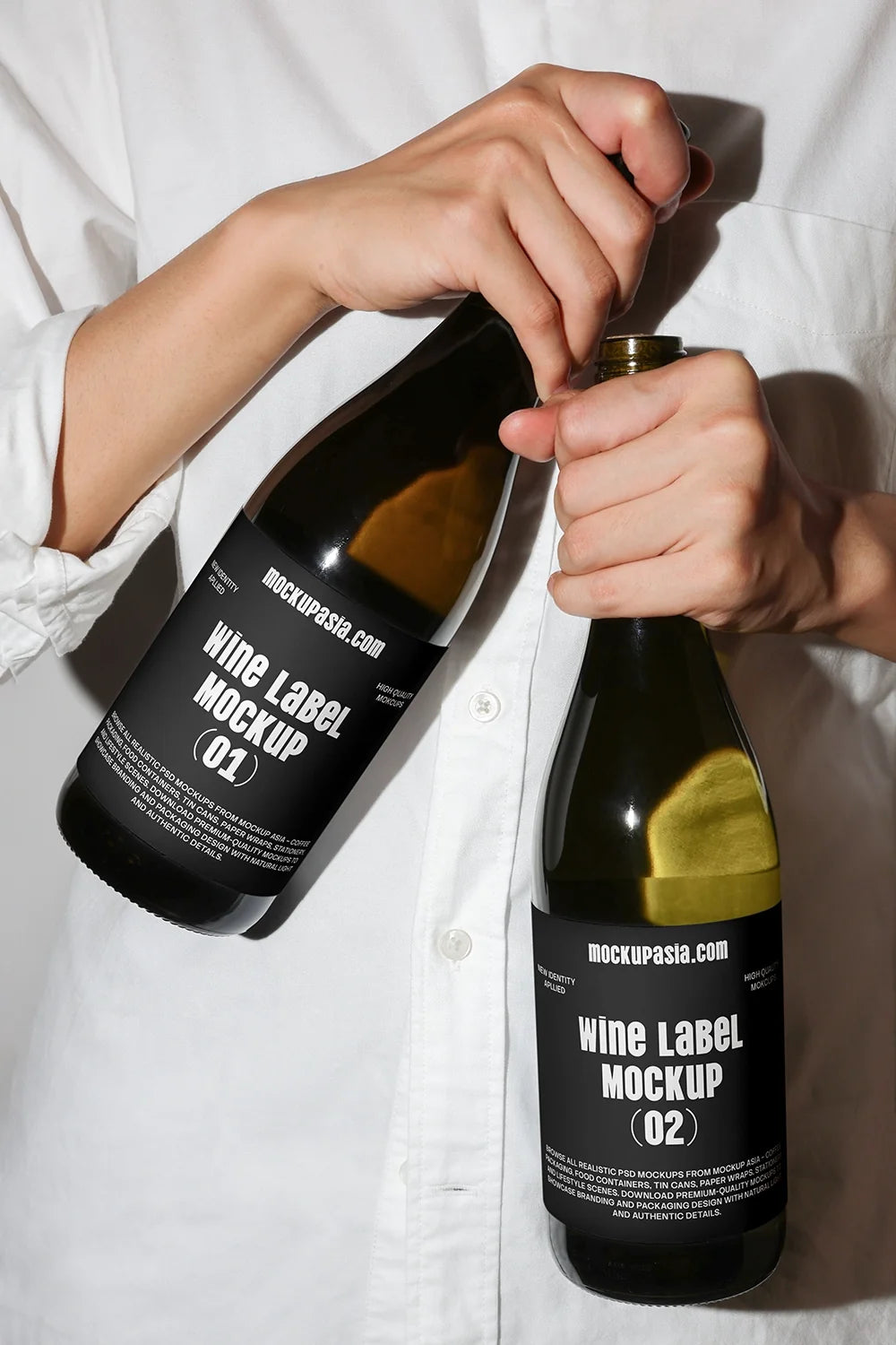 Wine Label Mockup