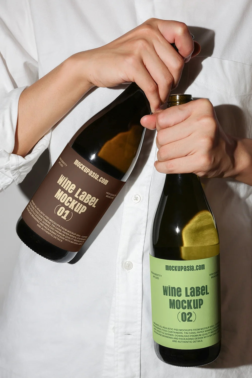 Wine Label Mockup