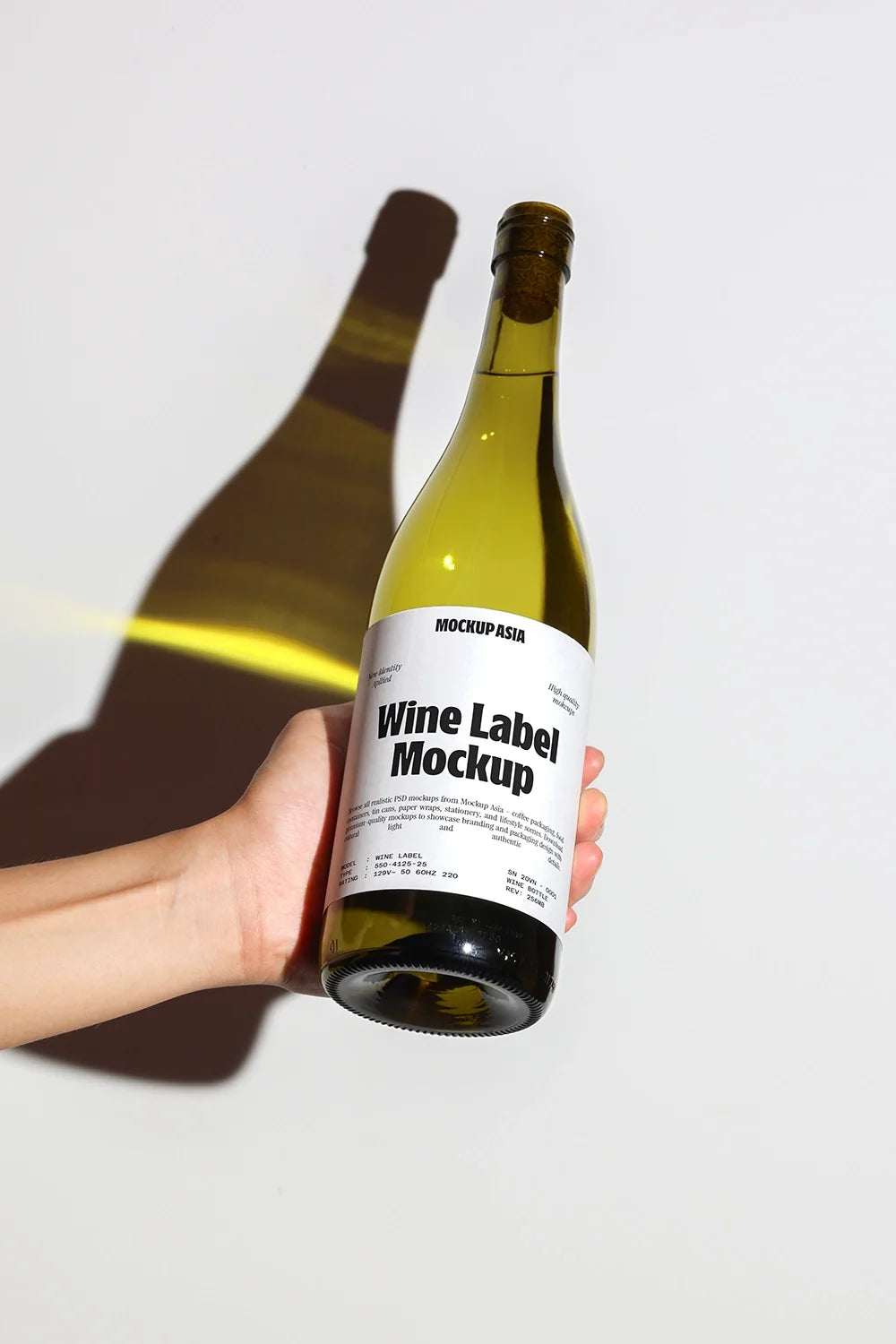 Wine Label Mockup