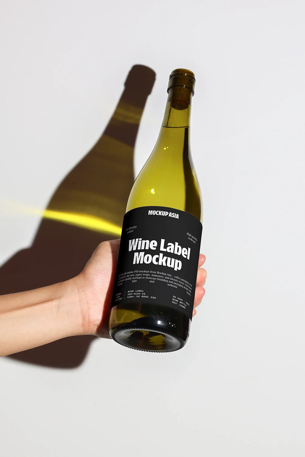 Wine Label Mockup