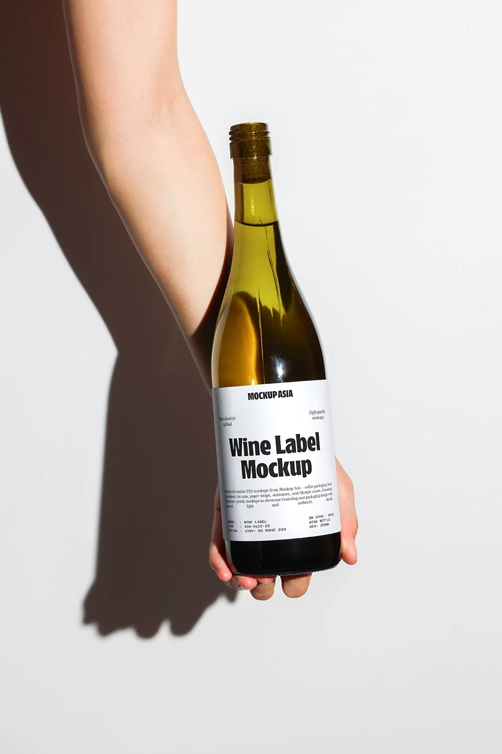 Wine Label Mockup
