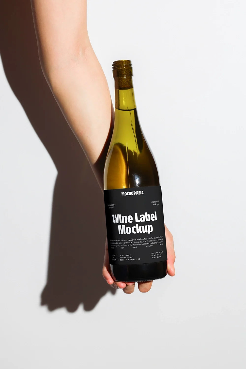 Wine Label Mockup